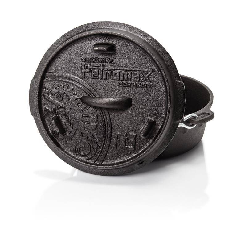 Petromax Feuertopf ft3 (Dutch Oven) planer Boden (ohne Füße) 