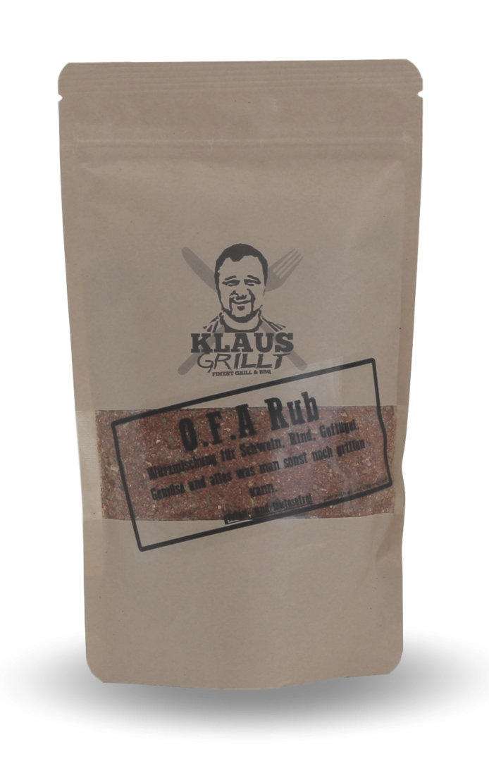 Klaus Grillt O.F.A Rub 250g 