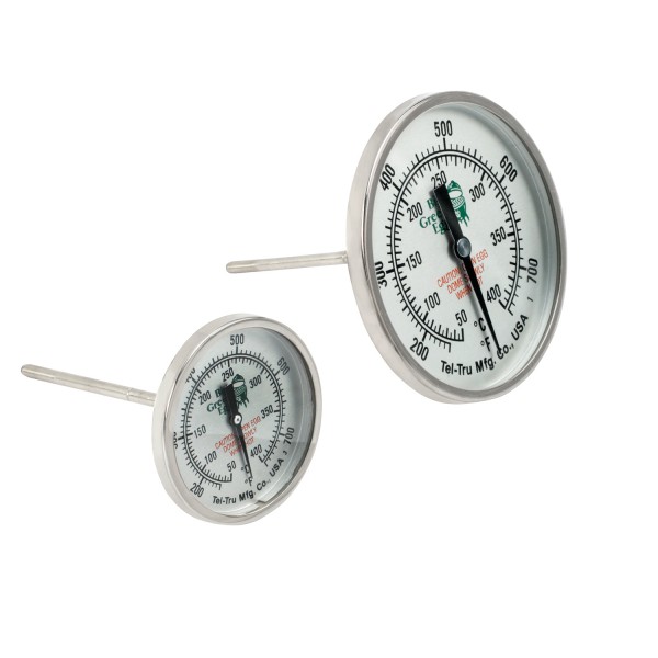 BIG Green Egg Tel-Tru Deckelthermometer 2XL, XL, L 