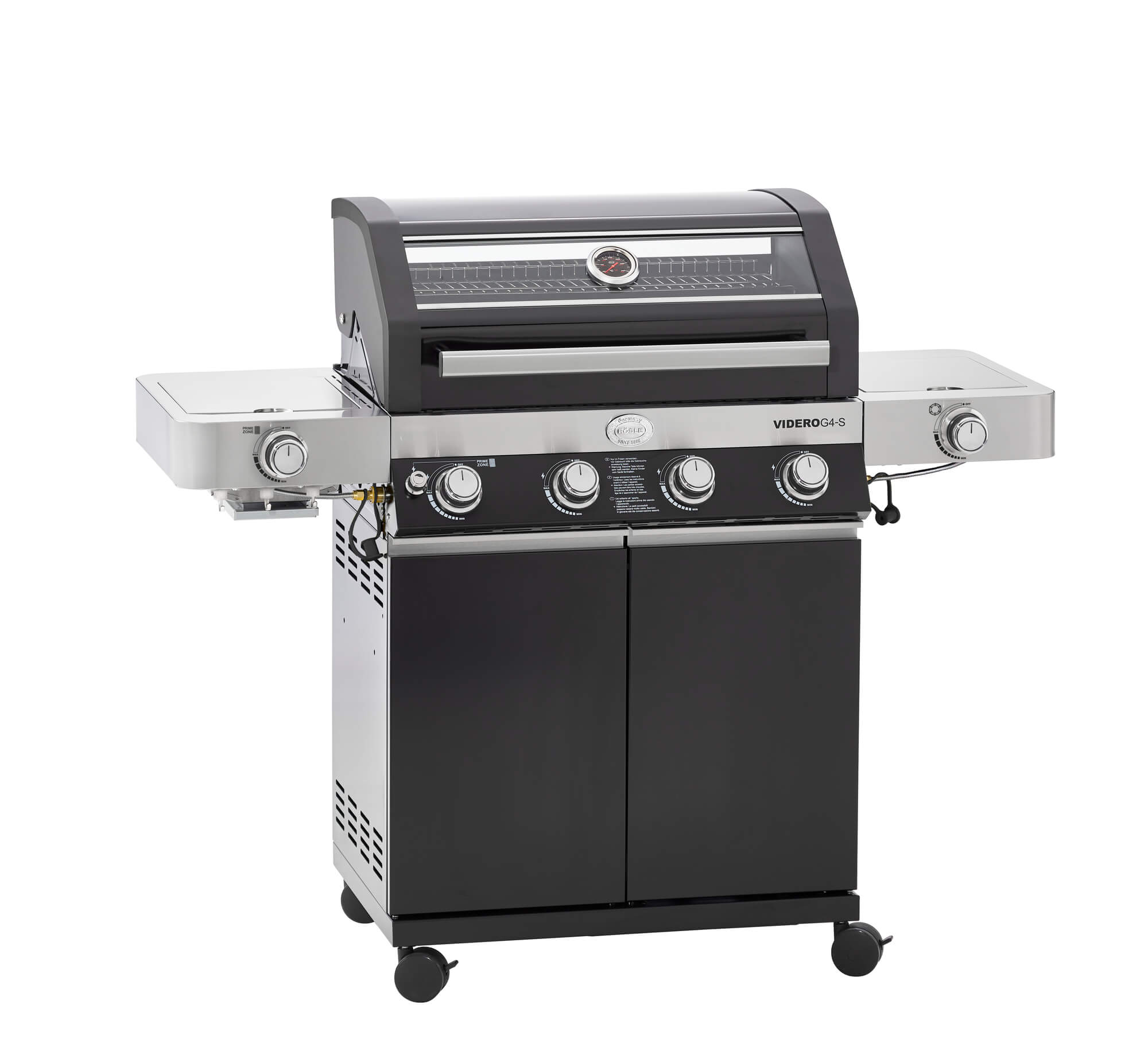 Rösle BBQ-Station Videro G4-S Vario+ schwarz 50mbar 