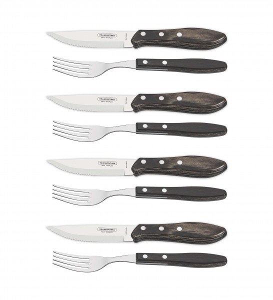 Tramontina 8-tlg. Jumbo-Steakbesteck-Set 