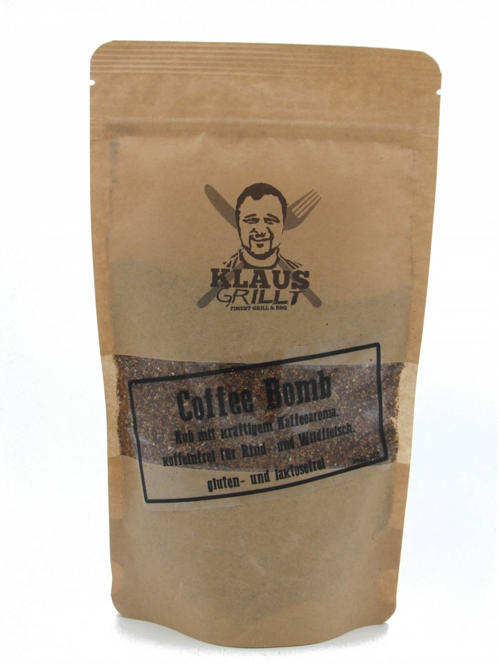 Klaus Grillt Coffee Bomb Rub 250g 