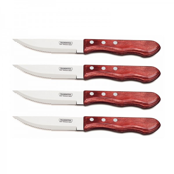 Tramontina 4-tlg. Jumbo-Steakmesser-Set 