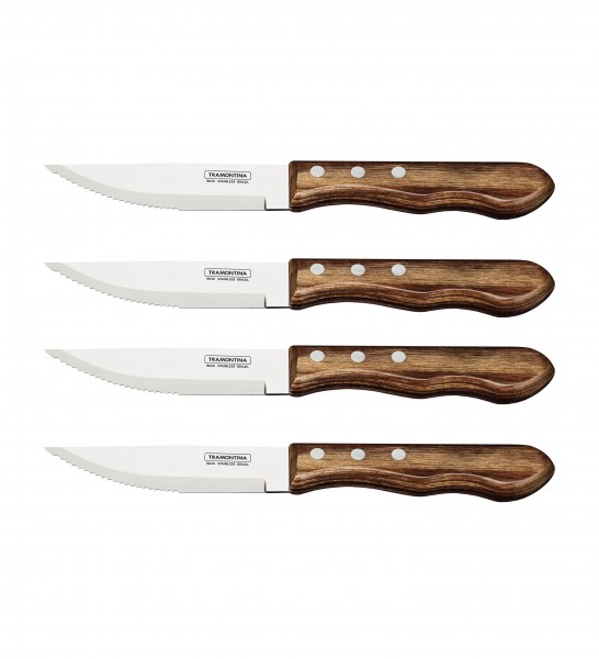 Tramontina 4-tlg. Jumbo-Steakmesser-Set 