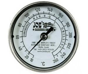 JOE´s BBQ Smoker Original 3" Edelstahl-Thermometer  