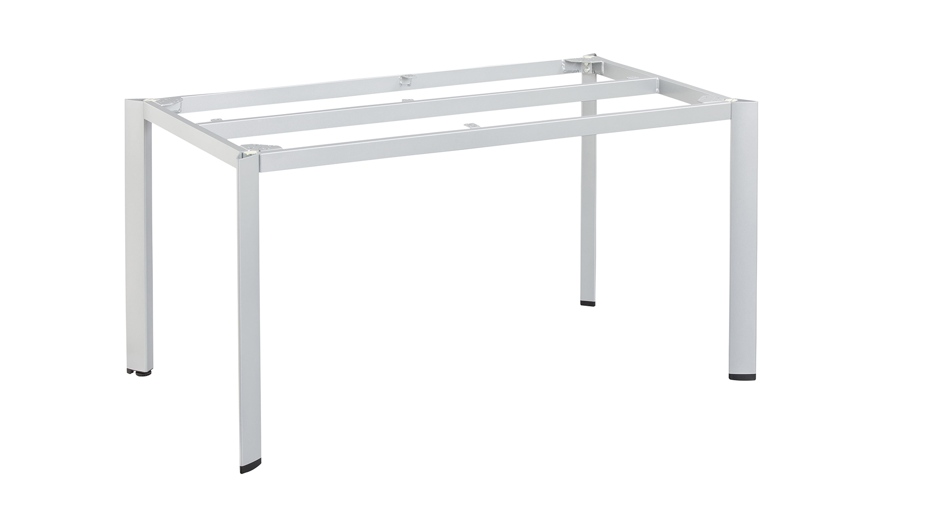 Kettler  EDGE Tischgestell 140x70x72 cm, silber